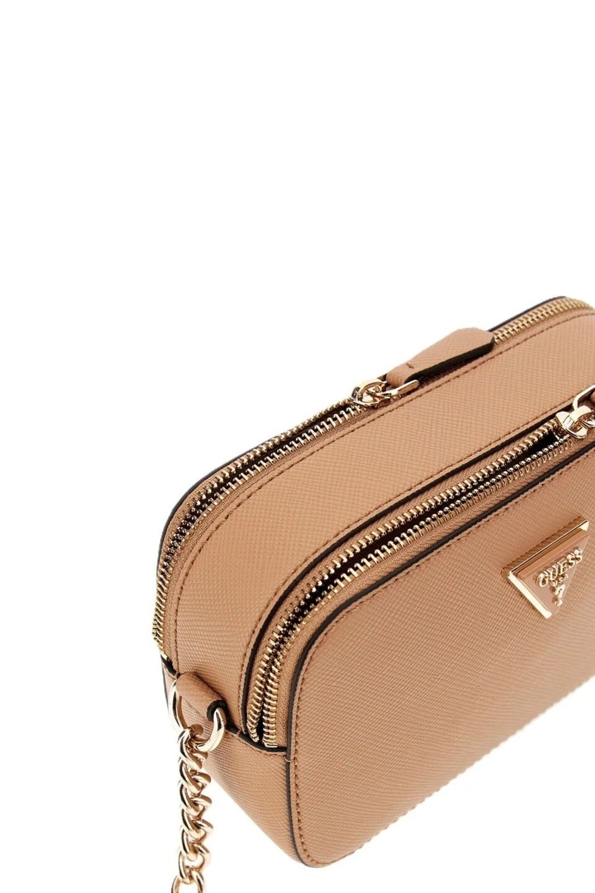 GUESS HWZG  NOELLE II CROSSBODY CA en color MARRON CLARO  (3)