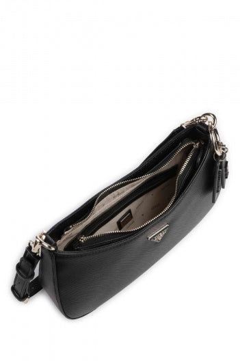 GUESS NOELLE II TOP ZIP SHOU en color NEGRO  (3)