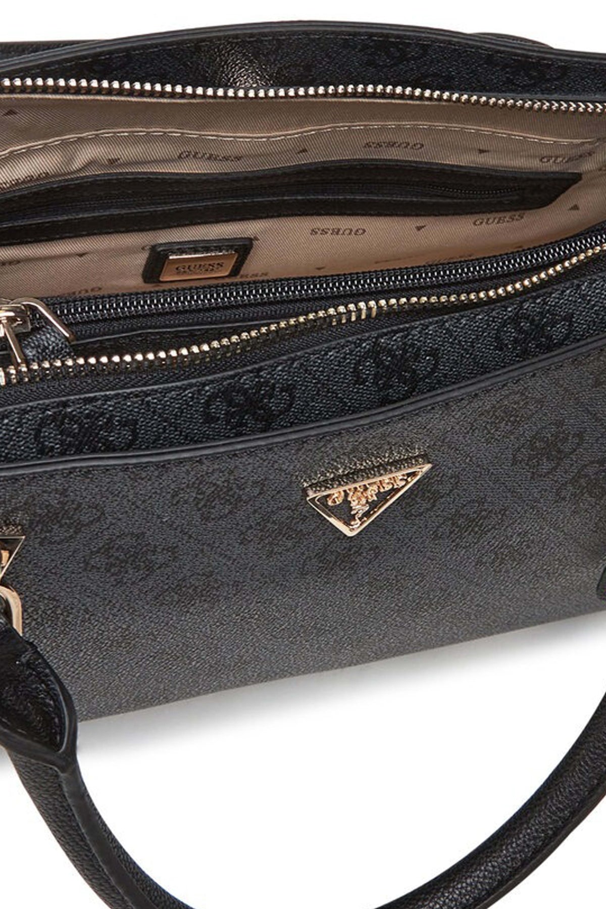 GUESS NOELLE II LUXURY SATCH en color GRIS  (5)