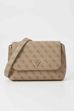 GUESS MERIDIAN II FLAP CROSS en color MARRON  (1)