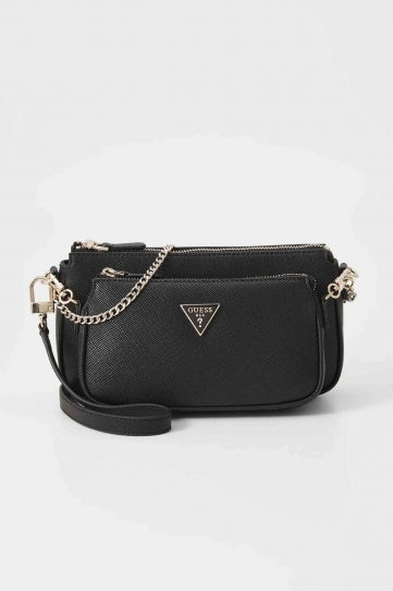 GUESS NOELLE II DBL POUCH CR en color NEGRO  (1)