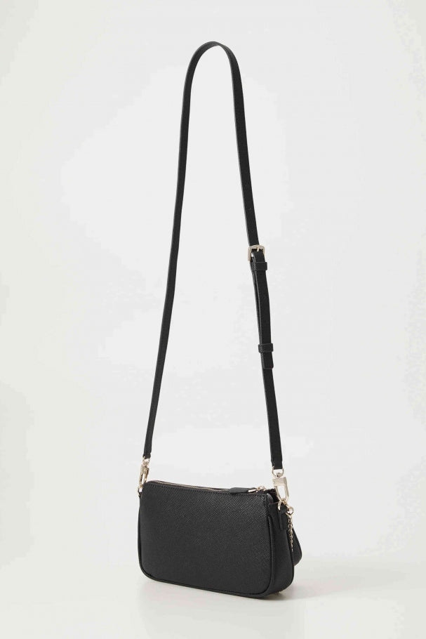 GUESS NOELLE II DBL POUCH CR en color NEGRO  (2)