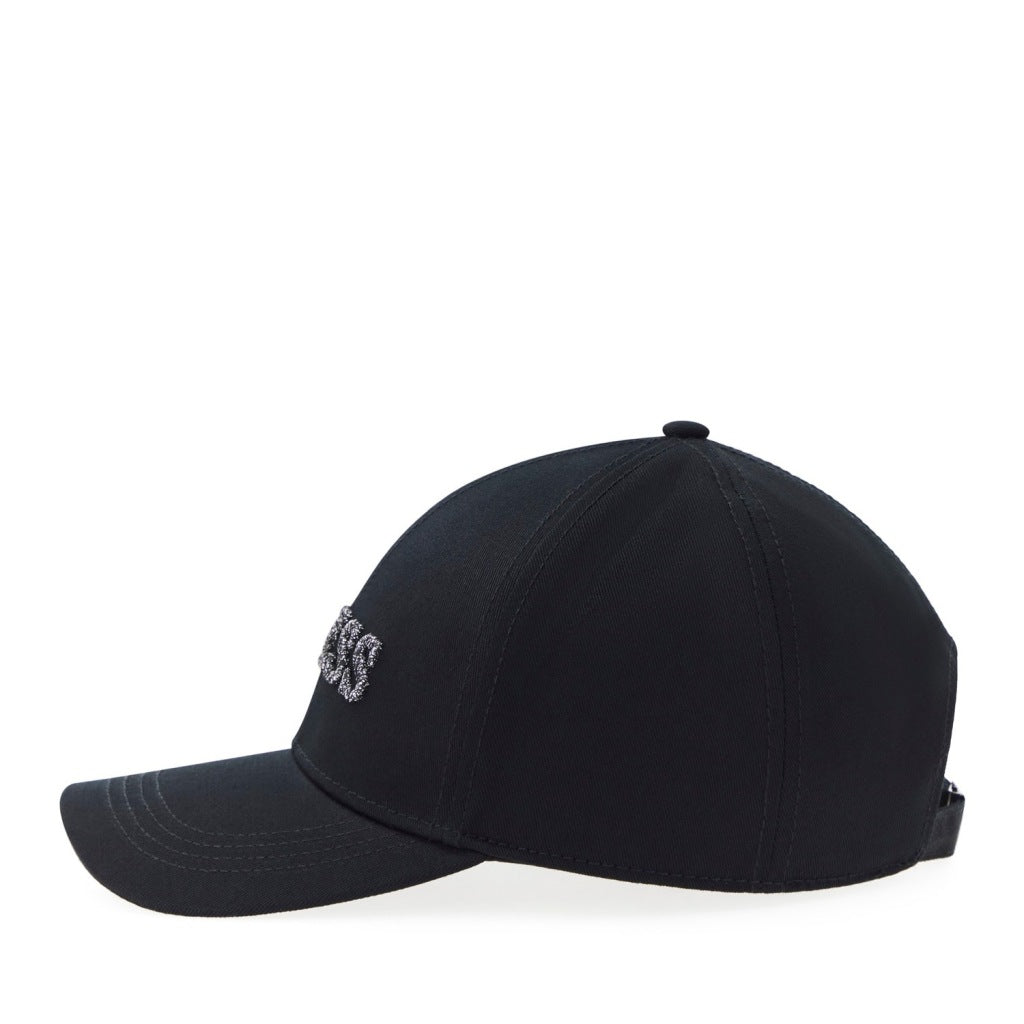 GUESS COT BASEBALL CAP en color NEGRO  (5)
