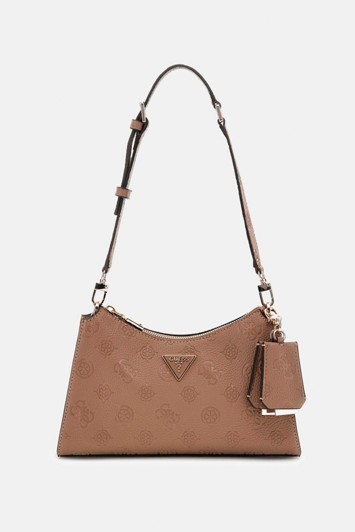 GUESS CRESIDIA II TOP ZIP SH en color MARRON  (1)