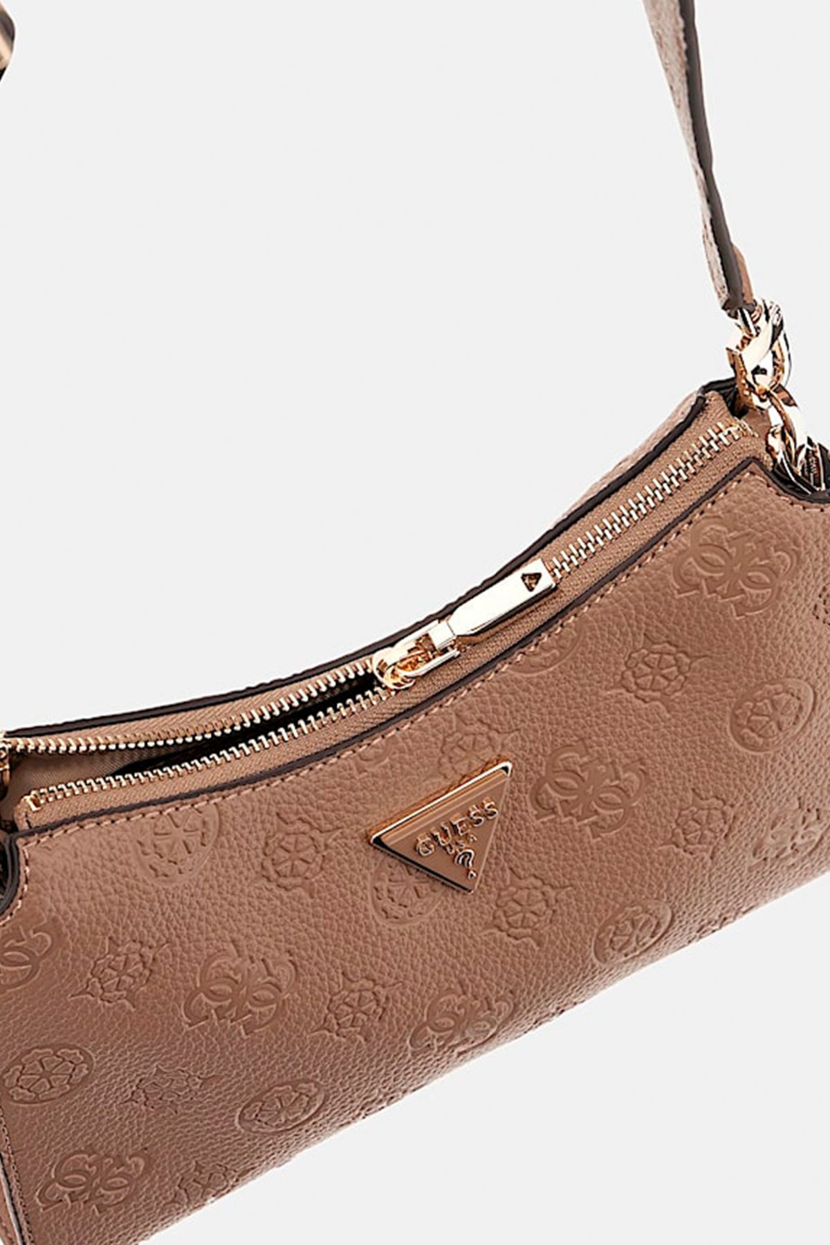 GUESS CRESIDIA II TOP ZIP SH en color MARRON  (3)