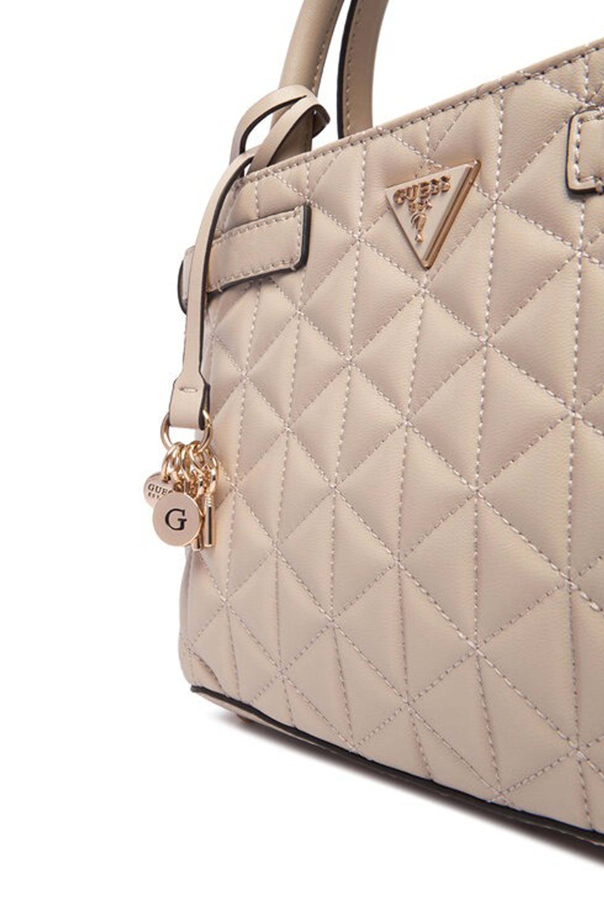 GUESS PAISLEIGH SMALL SATCHE en color BEIS  (5)