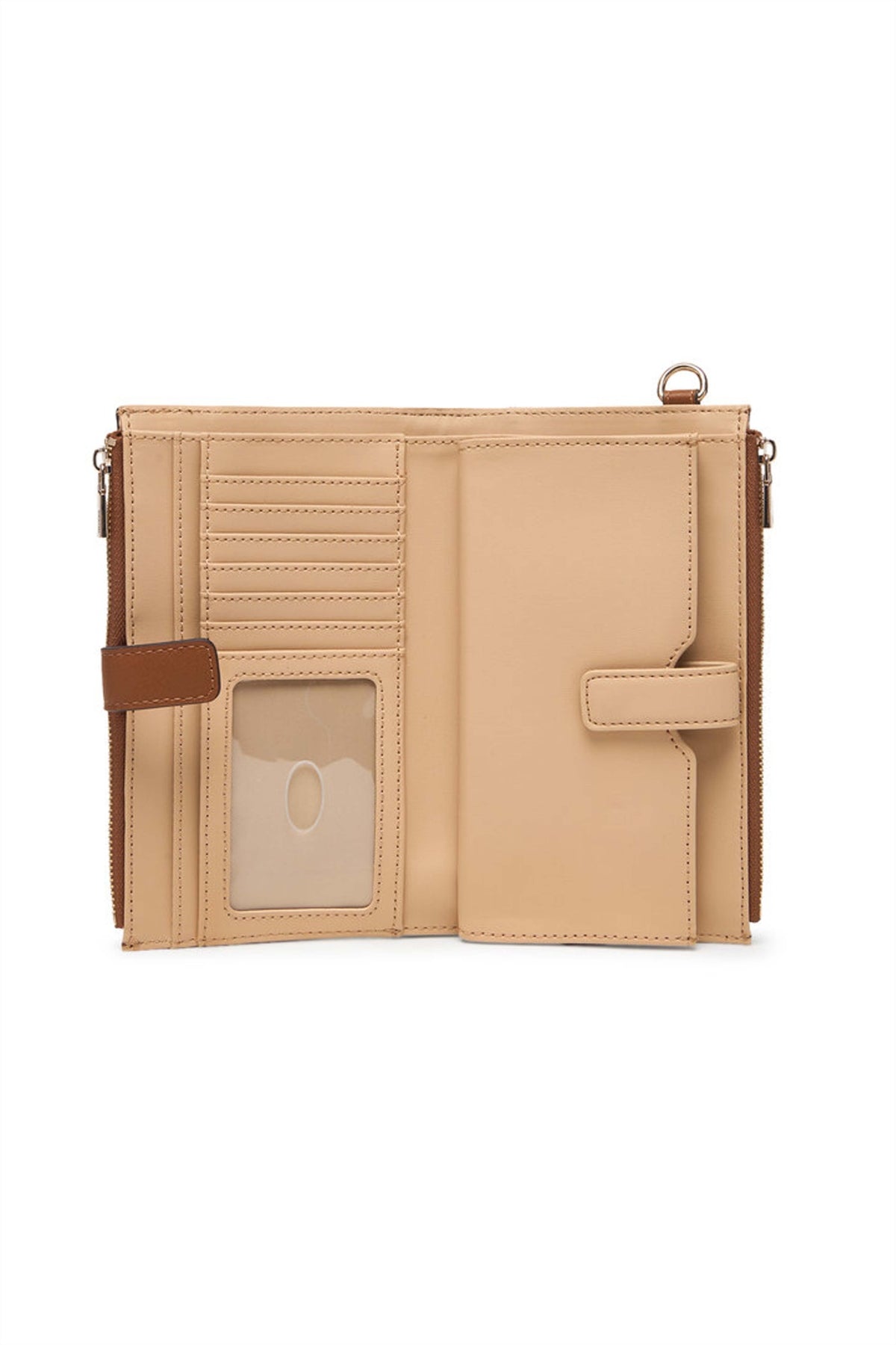 GUESS MELINDA LOGO SLG DBL Z en color MARRON  (3)