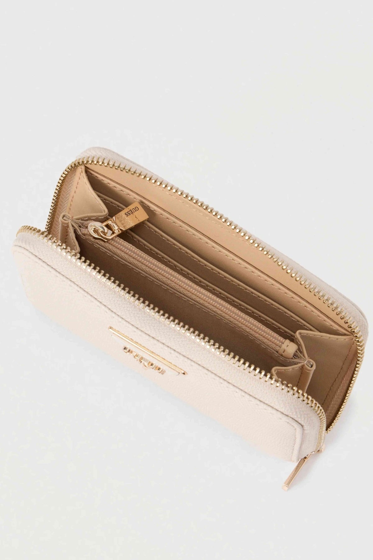 GUESS LAUREL II SLG MED ZIP en color BLANCO  (3)