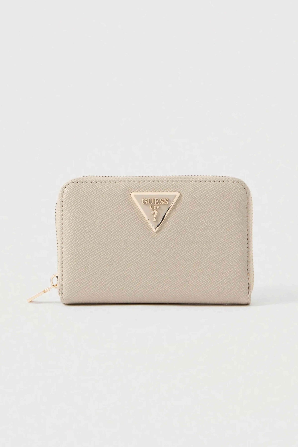 GUESS LAUREL II SLG MED ZIP en color BEIS  (1)