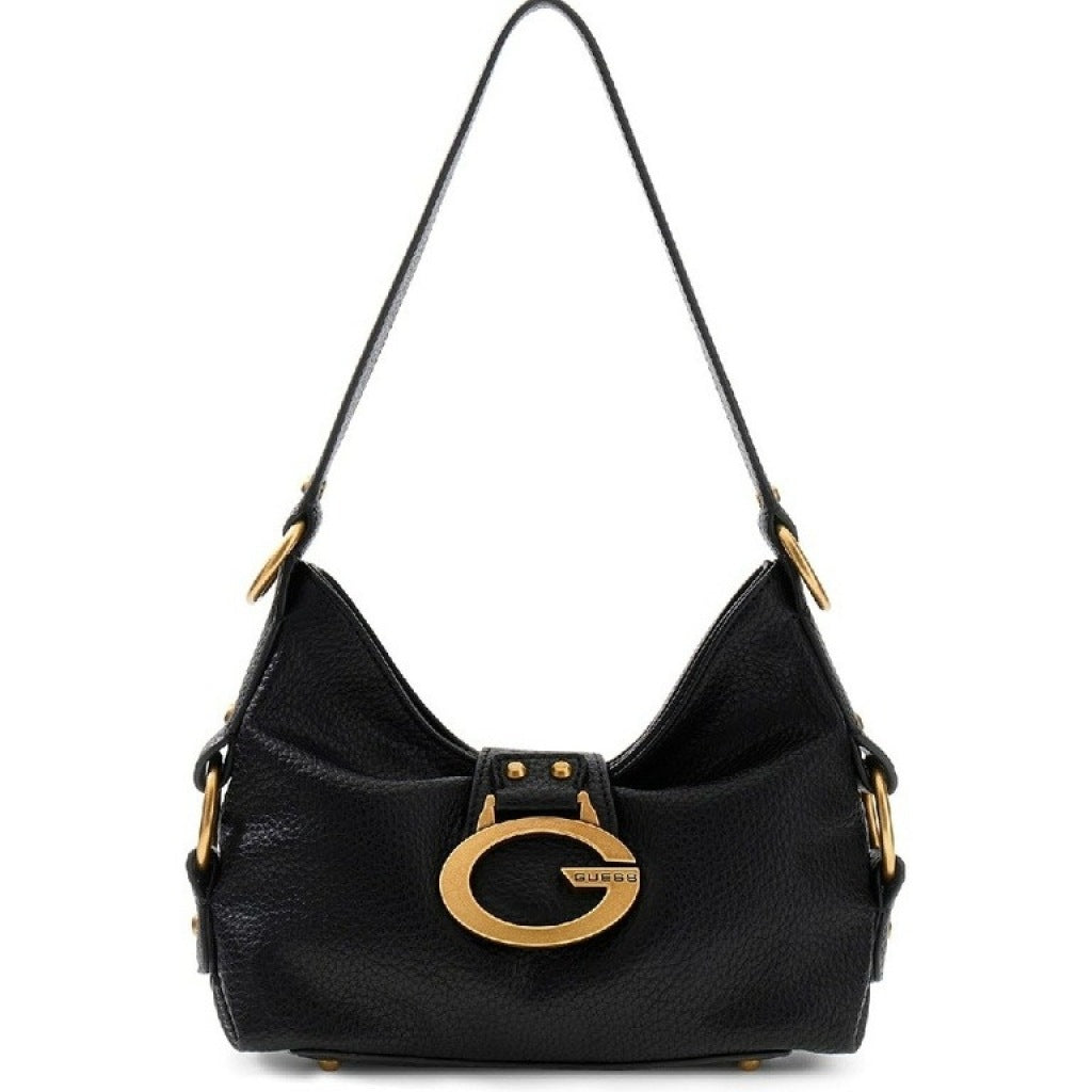 GUESS HWBB  CAMDEN MINI SHOULDER B en color NEGRO  (4)