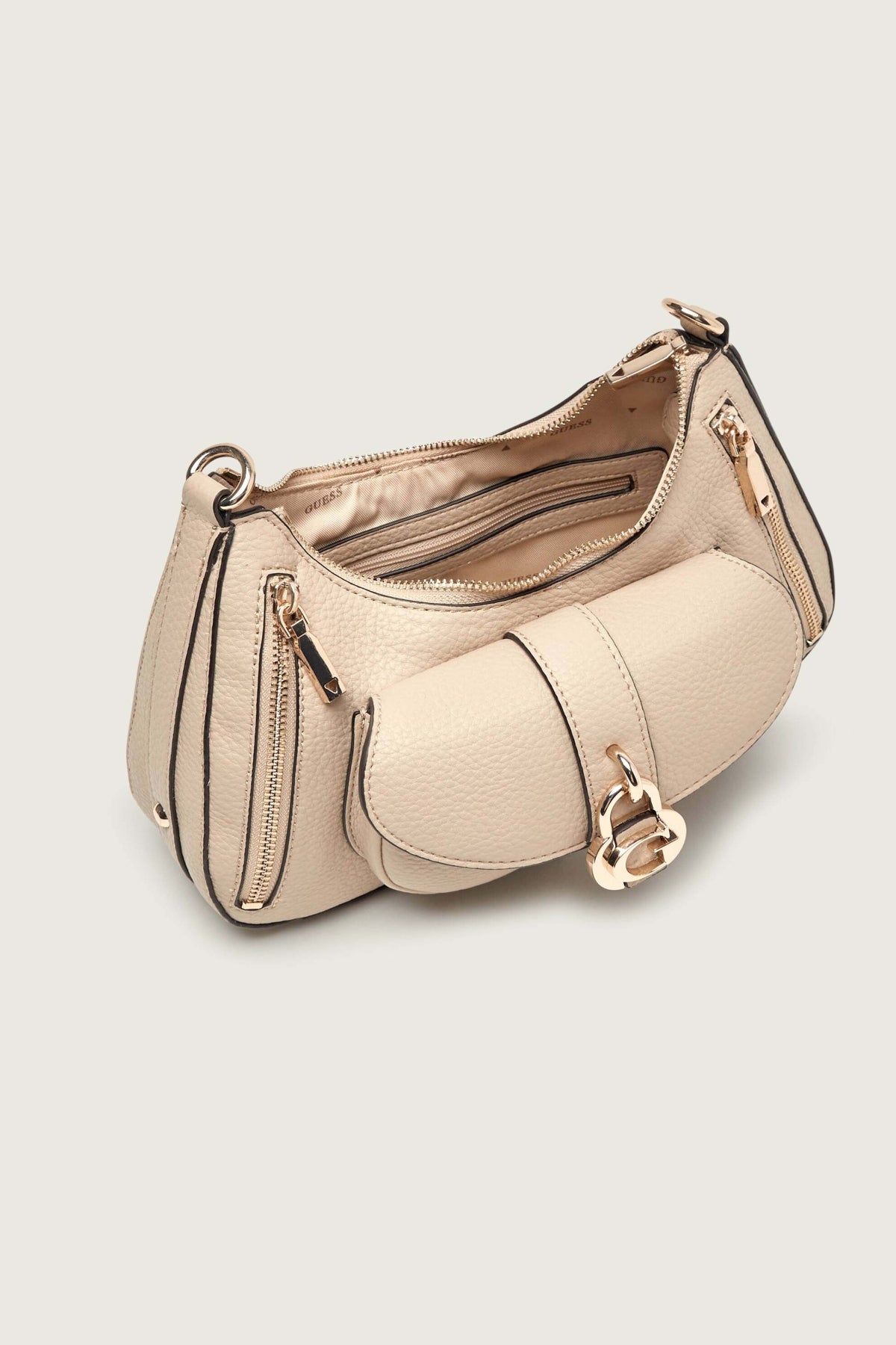 GUESS JESSA SHOULDER BAG en color ROSA  (3)