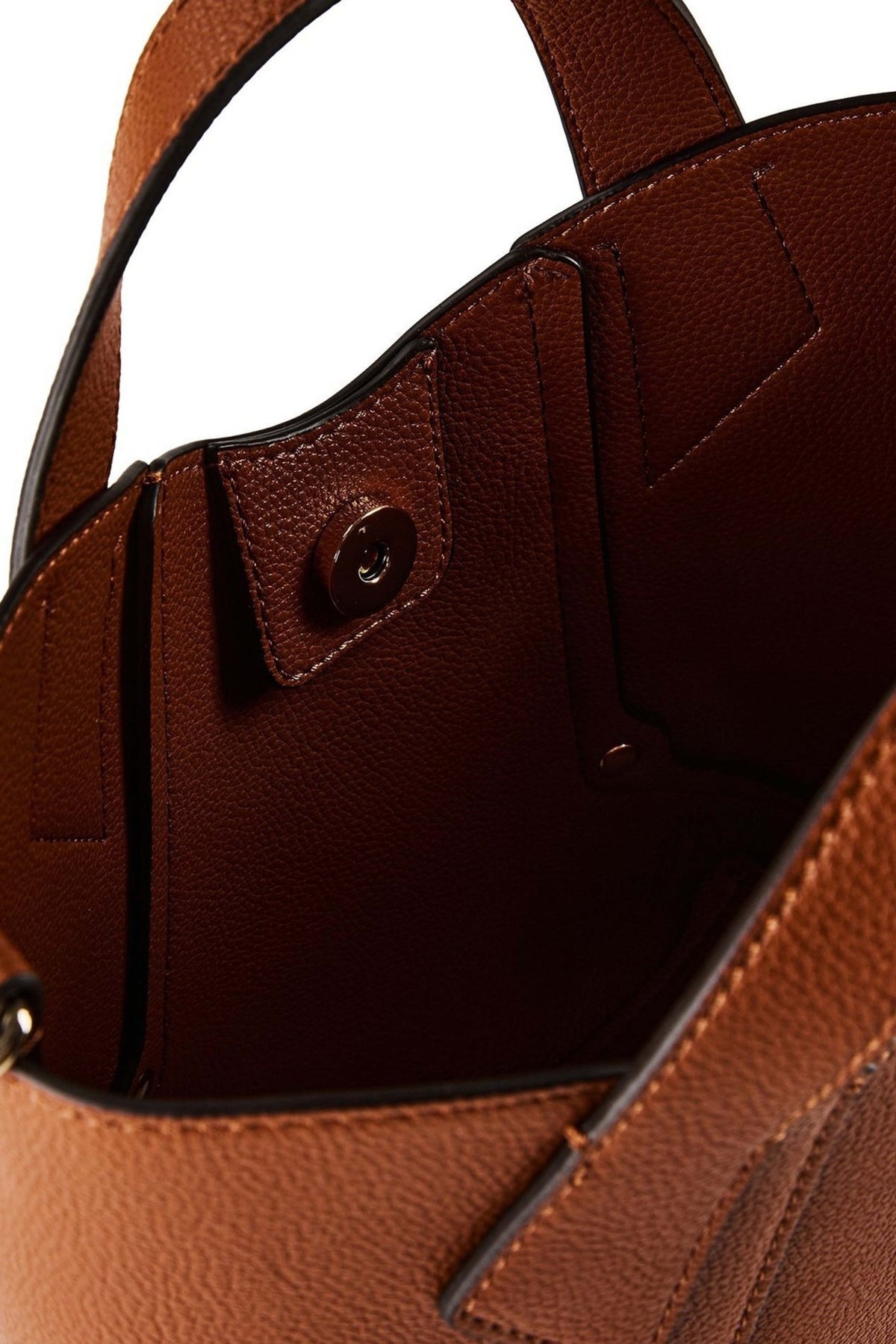 GUESS  DARCY MINI TOTE  en color MARRON  (4)