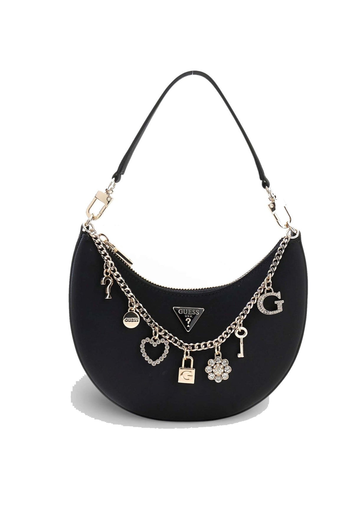 GUESS  TASMIN MINI SHOULDER B  en color NEGRO  (1)