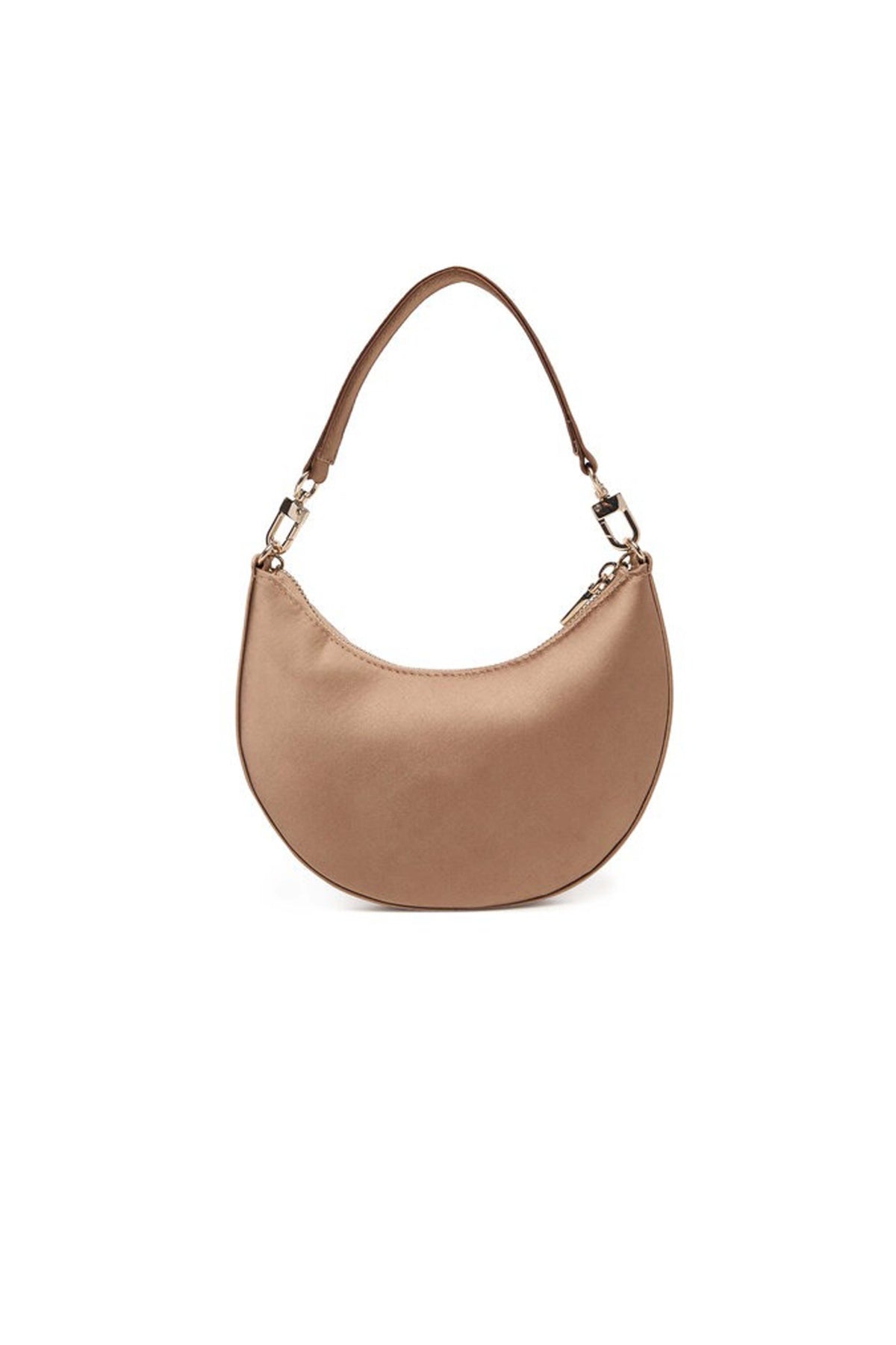 GUESS  TASMIN MINI SHOULDER B  en color MARRON CLARO  (2)