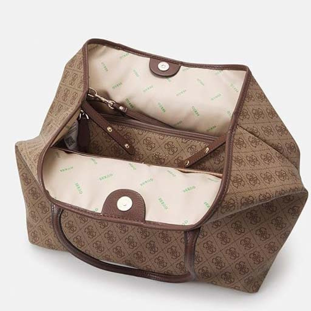 GUESS HWESG  VICTTORIA LARGE  IN  en color MARRON  (5)