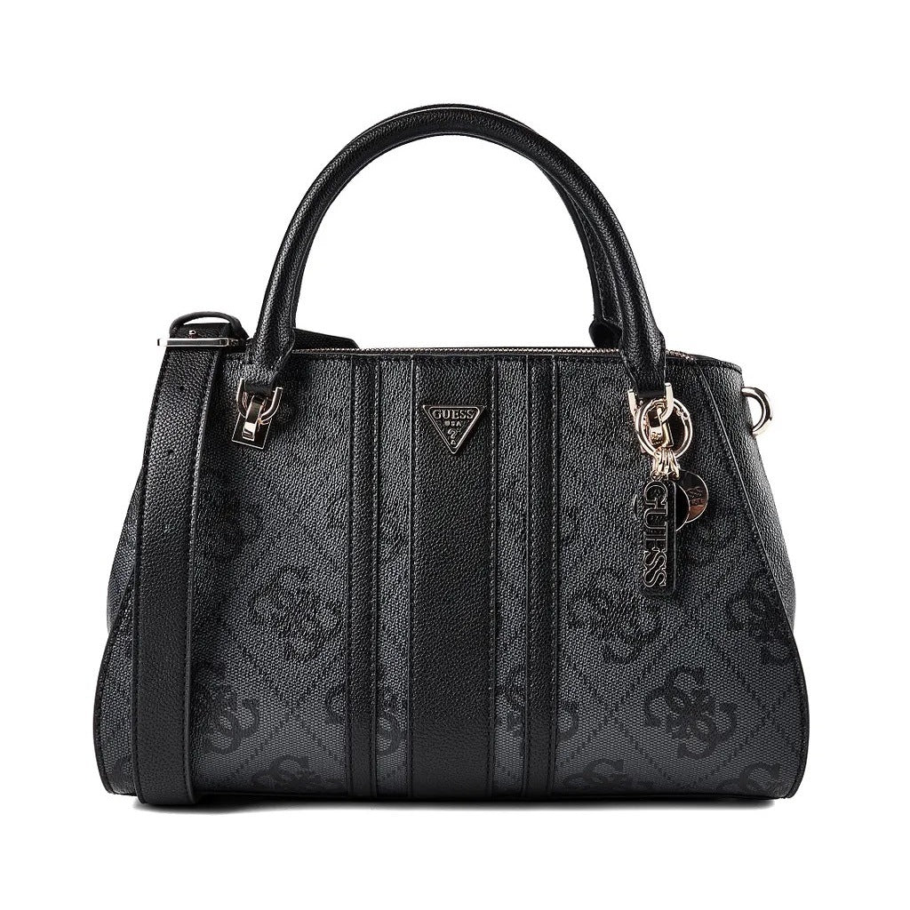 GUESS HWSS  NOELLE II LUXURY SATCH en color NEGRO  (4)