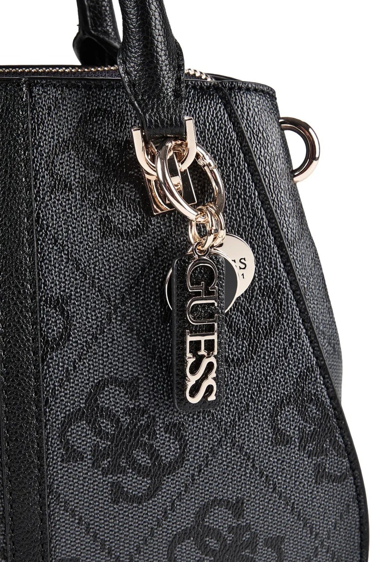 GUESS HWSS  NOELLE II LUXURY SATCH en color NEGRO  (3)