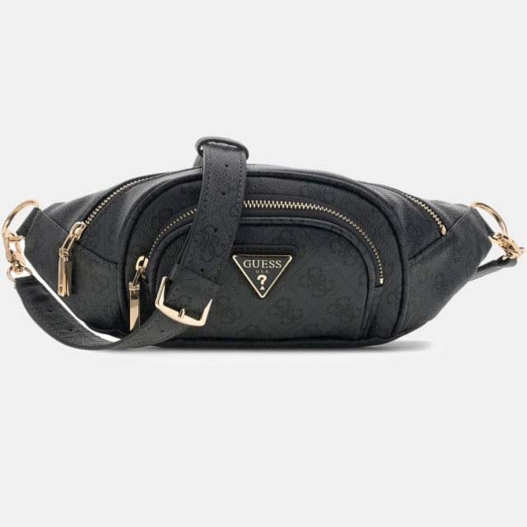 GUESS LATONA BELT BAG  en color GRIS  (4)