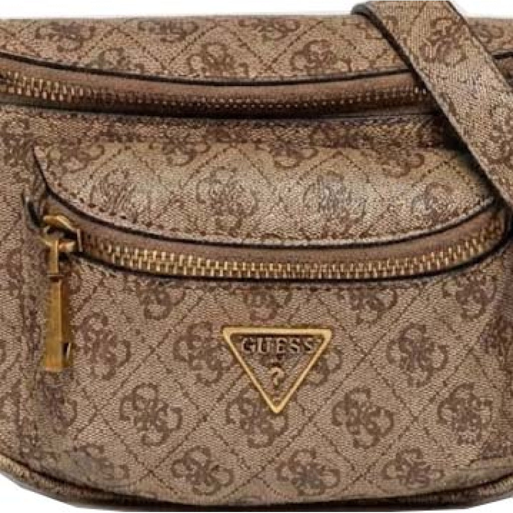 GUESS LATONA BELT BAG  en color MARRON  (6)