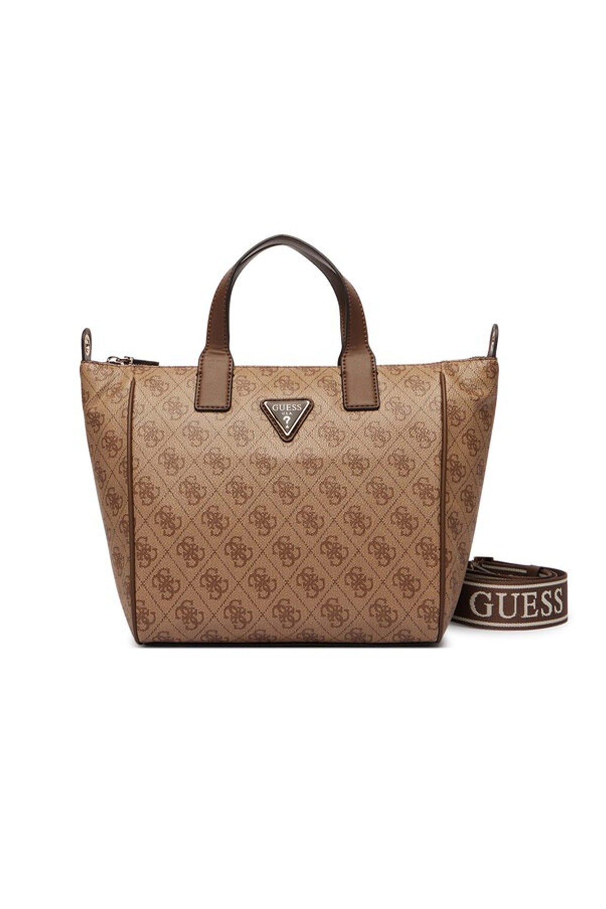 GUESS FOLLIE SMALL TOTE en color MARRON  (1)