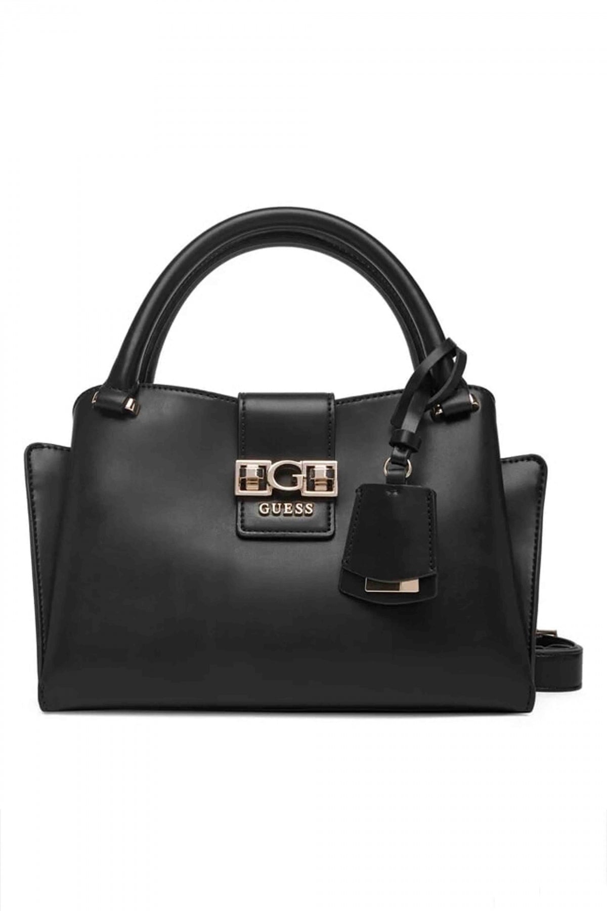 GUESS JANE SMALL SATCHEL en color NEGRO  (1)