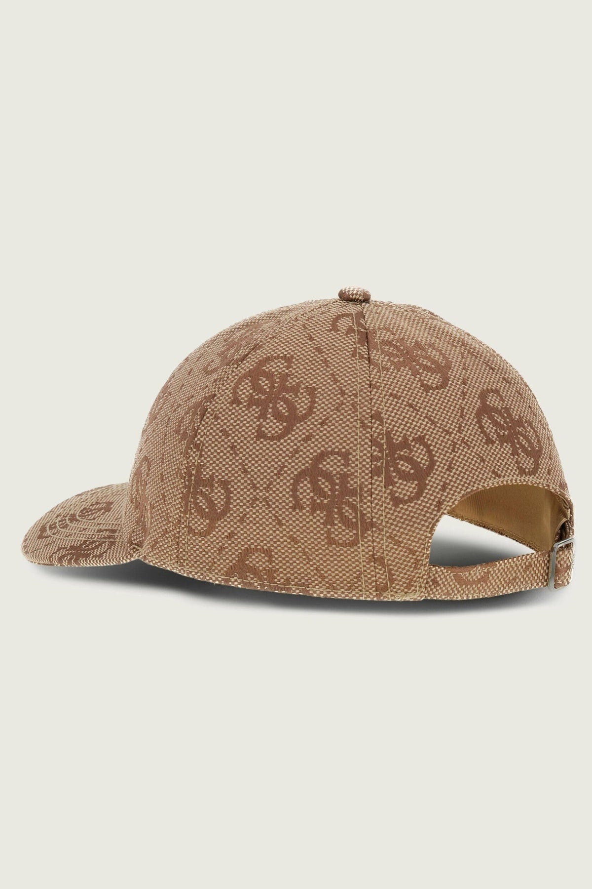 GUESS AW POL AUDREY LOGO JACQ BASEB en color MARRON  (2)