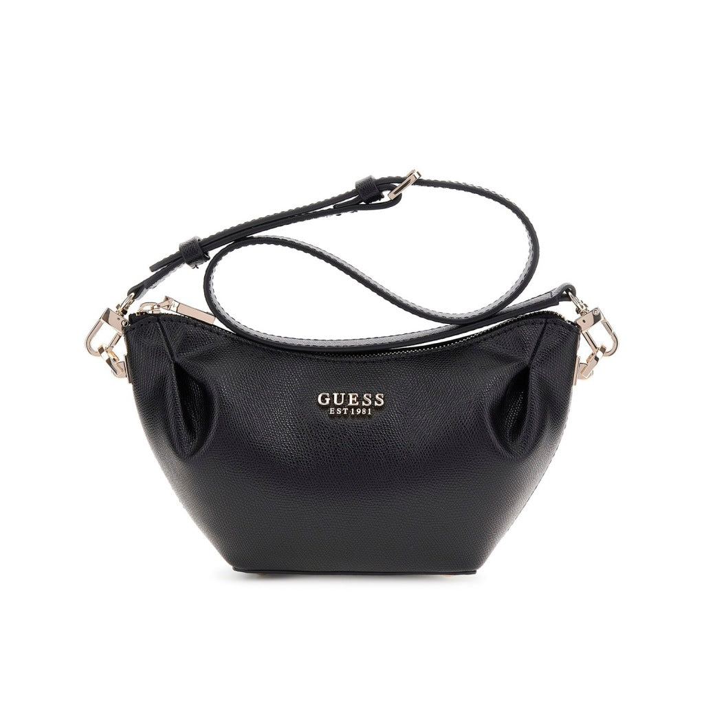 GUESS HWBG  AMORETTE SHOULDER BAG en color NEGRO  (4)
