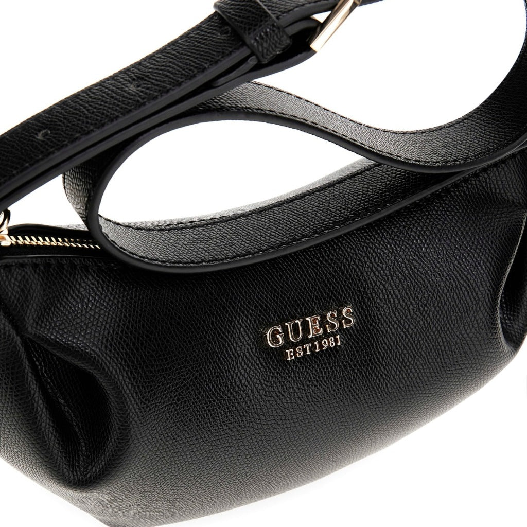 GUESS HWBG  AMORETTE SHOULDER BAG en color NEGRO  (6)