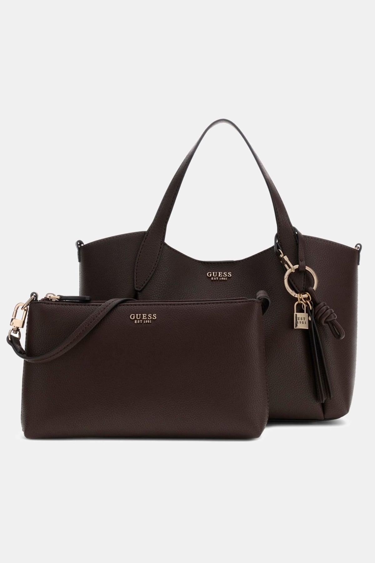 GUESS HWBG  MELODY  IN  SATCHEL en color MARRON  (1)