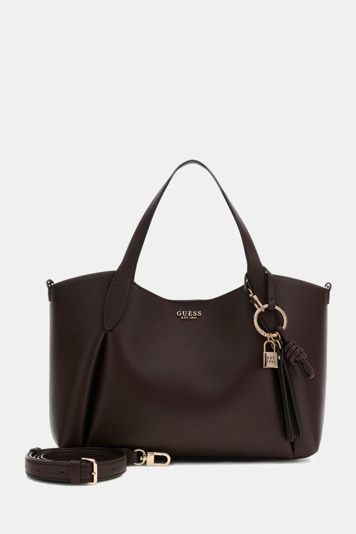 GUESS HWBG  MELODY  IN  SATCHEL en color MARRON  (3)