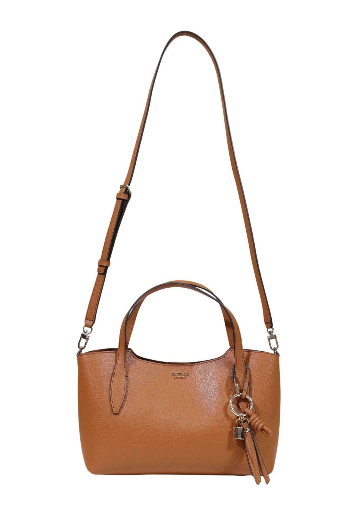 GUESS HWBG  MELODY  IN  SATCHEL en color MARRON CLARO  (3)