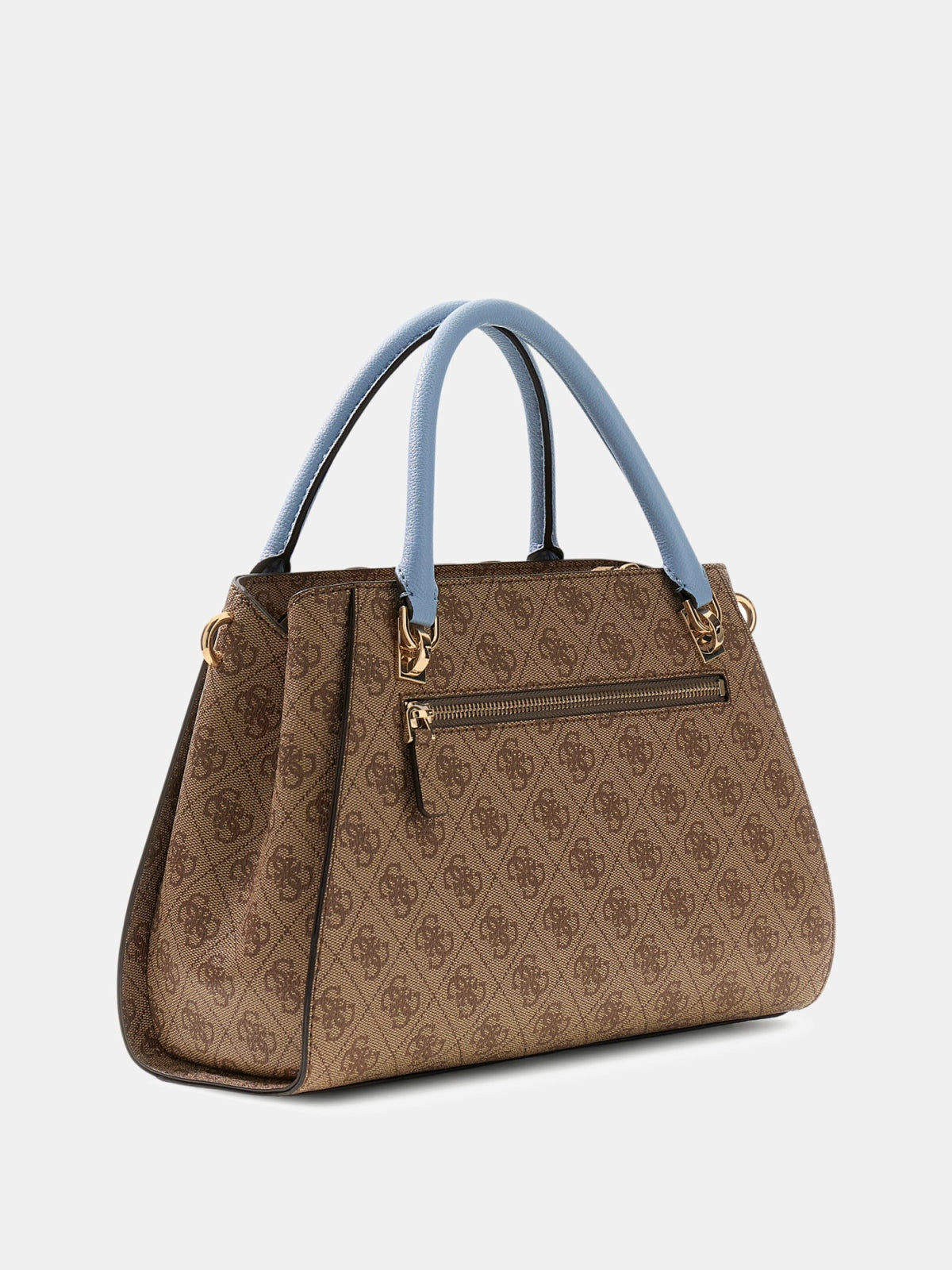 GUESS HWBS  NOELLE II LUXURY SATCH en color MARRON CLARO  (2)