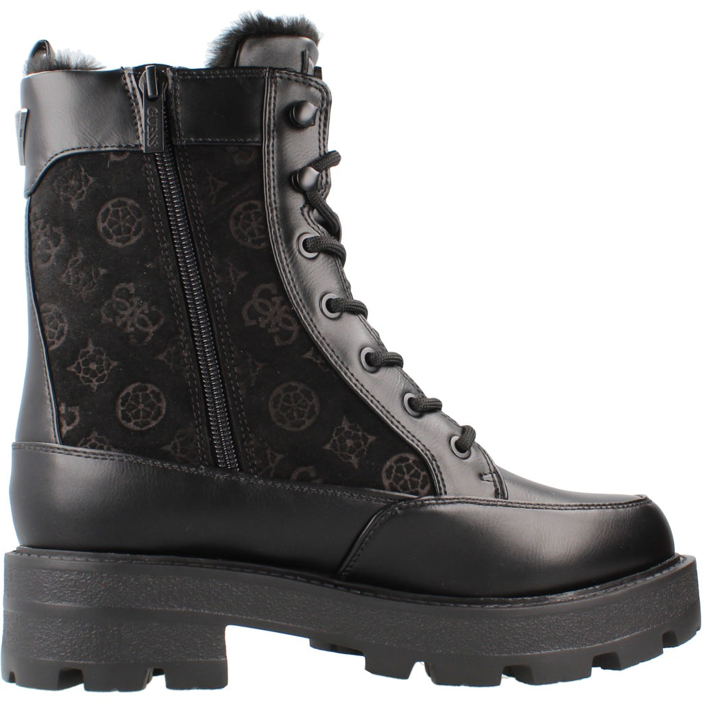 GUESS FLFYEN ELE BOTIN YAROLEN en color NEGRO  (4)