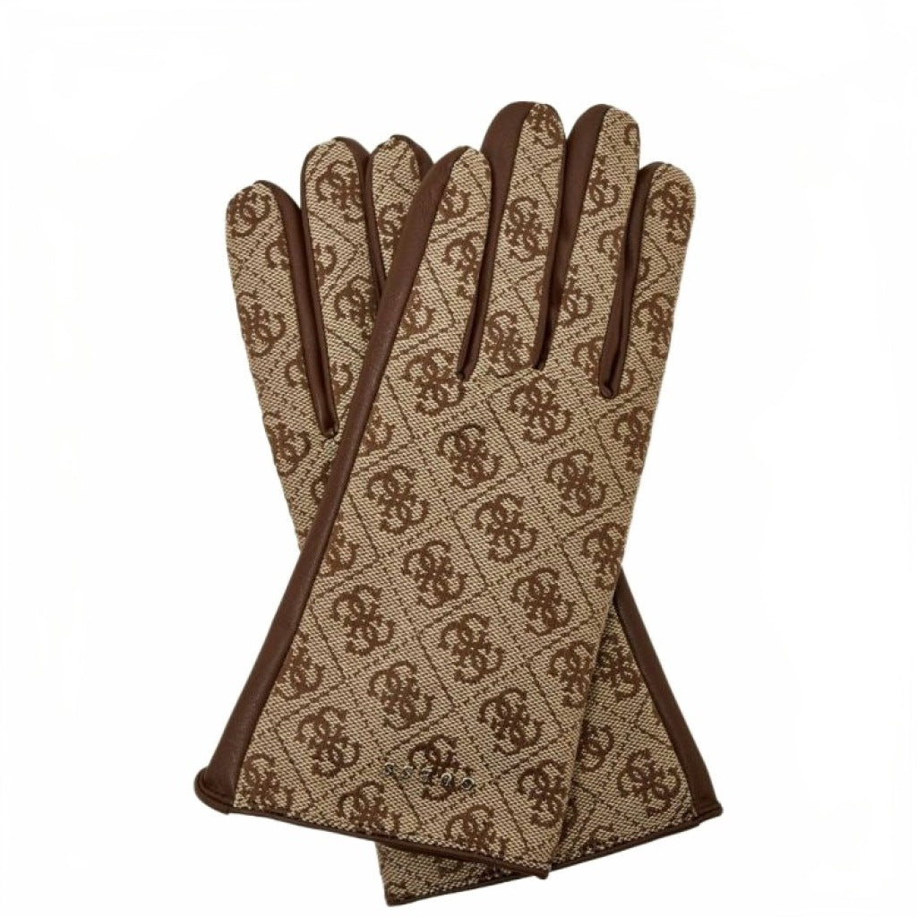 GUESS AW POL NOELLE II JACQUARD GLO en color MARRON  (4)
