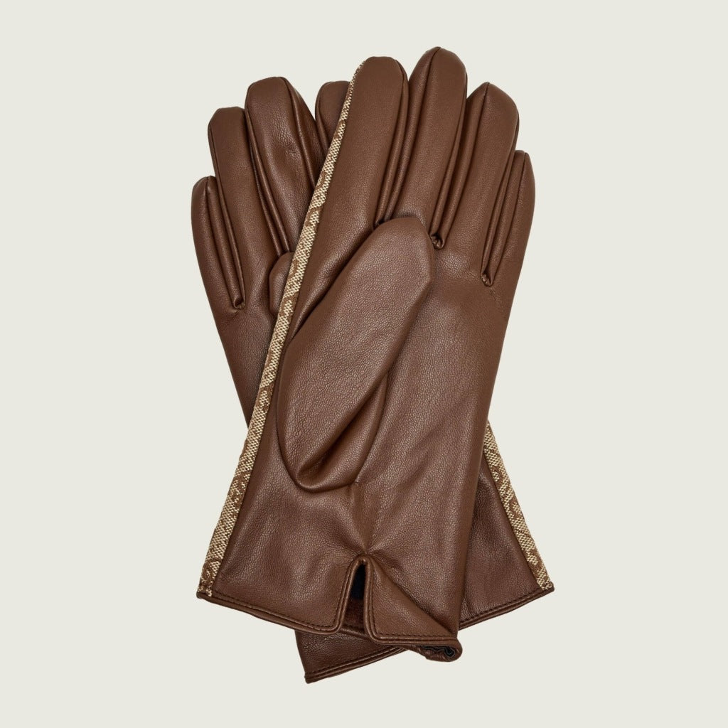 GUESS AW POL NOELLE II JACQUARD GLO en color MARRON  (5)