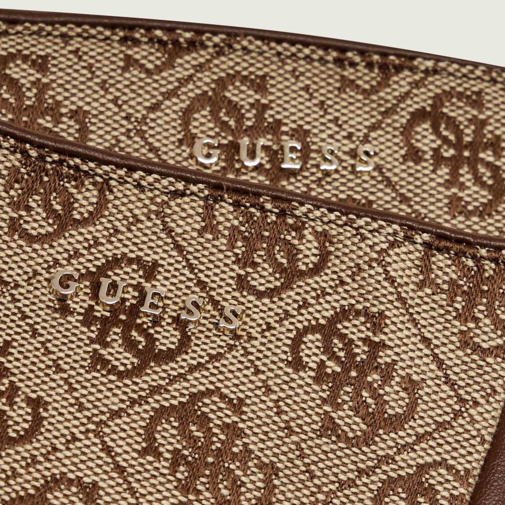 GUESS AW POL NOELLE II JACQUARD GLO en color MARRON  (6)