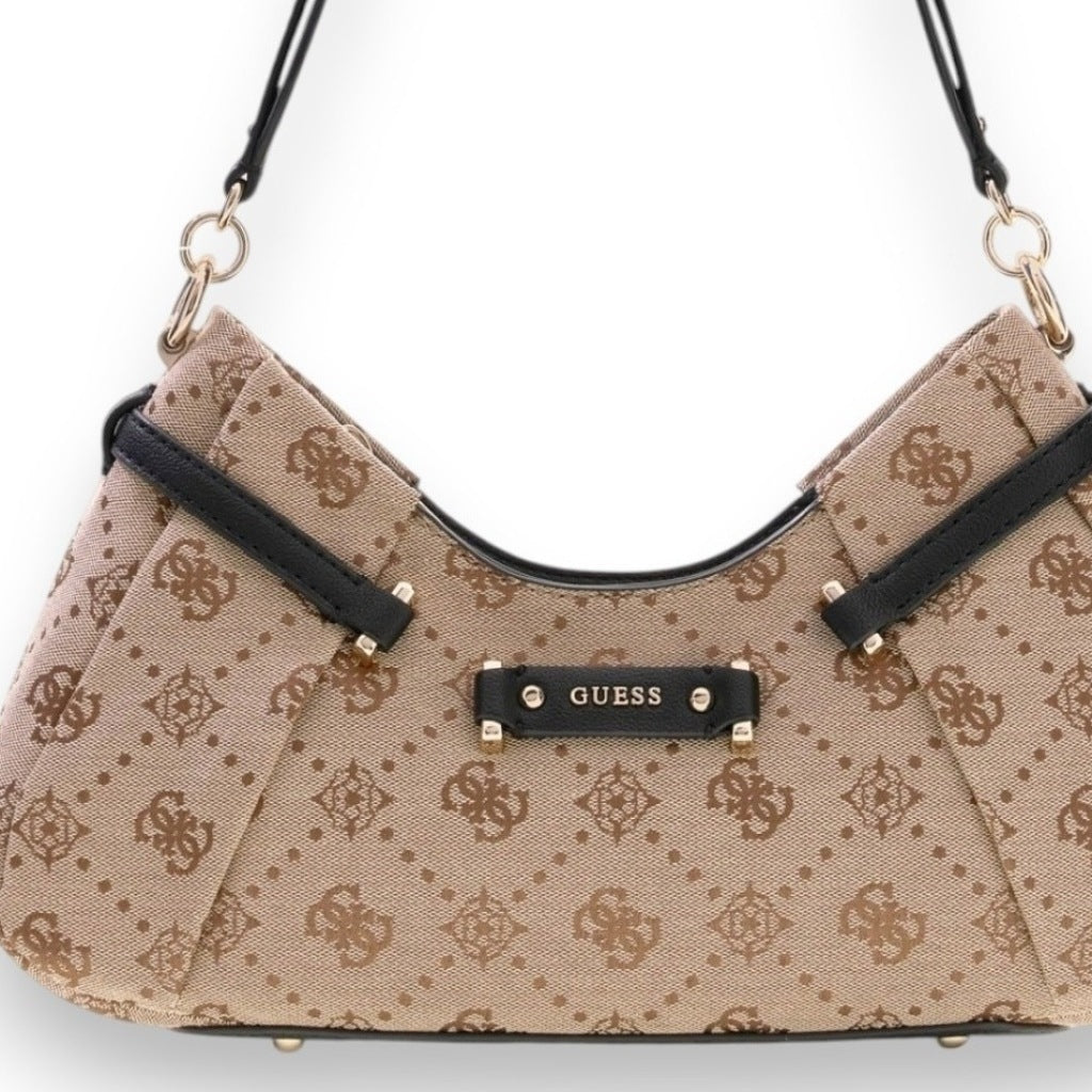 GUESS HWJP  DOROTHY SHOULDER BAG en color BEIS  (6)