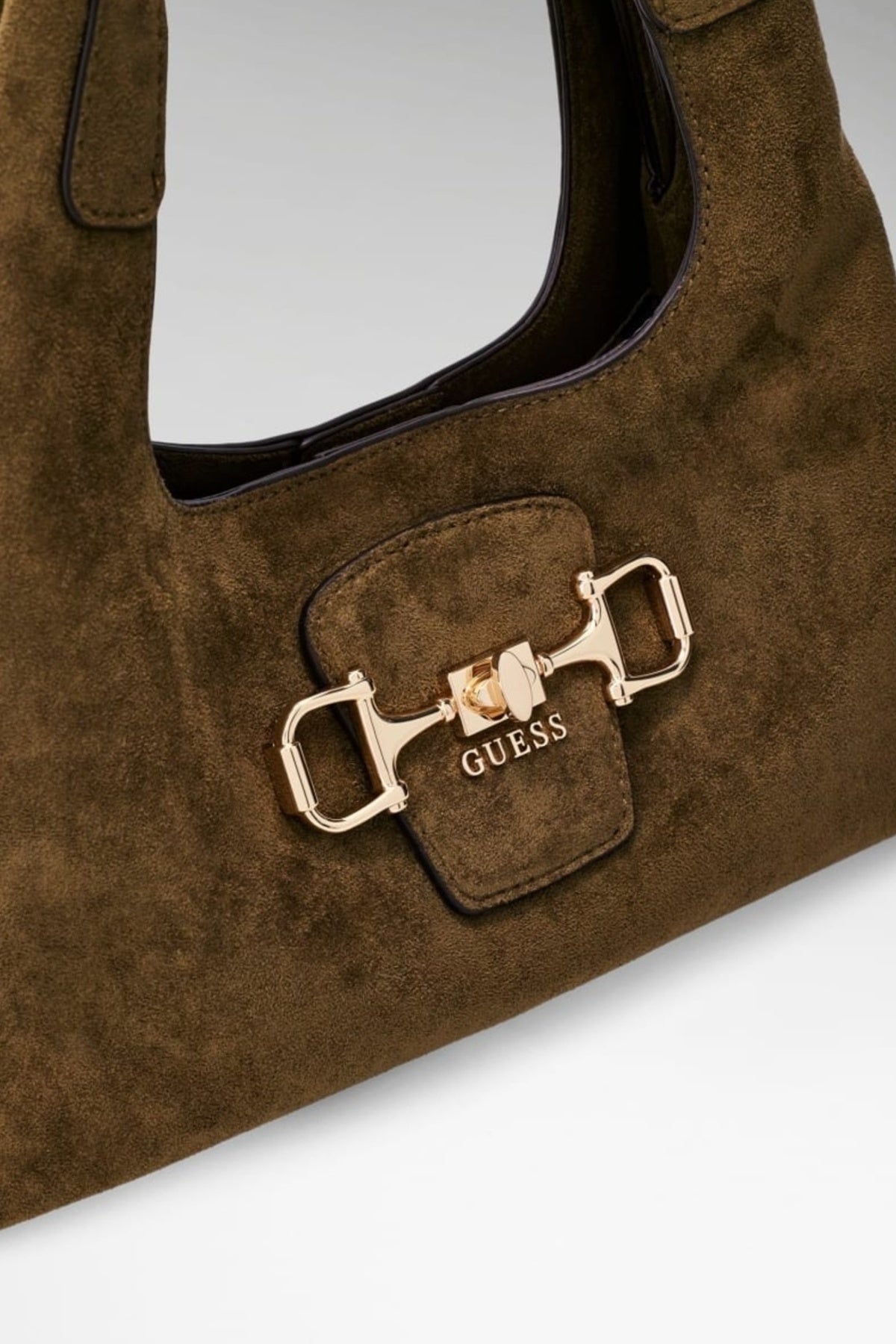 GUESS HWSG  SUNSET SMALL HOBO en color MARRON  (4)