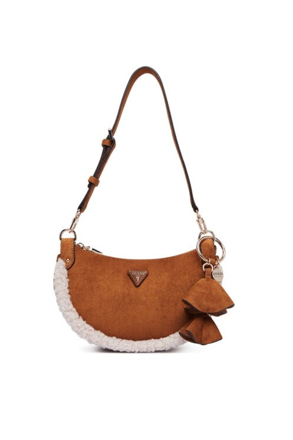 GUESS HWSW  KATIE CONVERTIBLE BAG en color MARRON  (1)