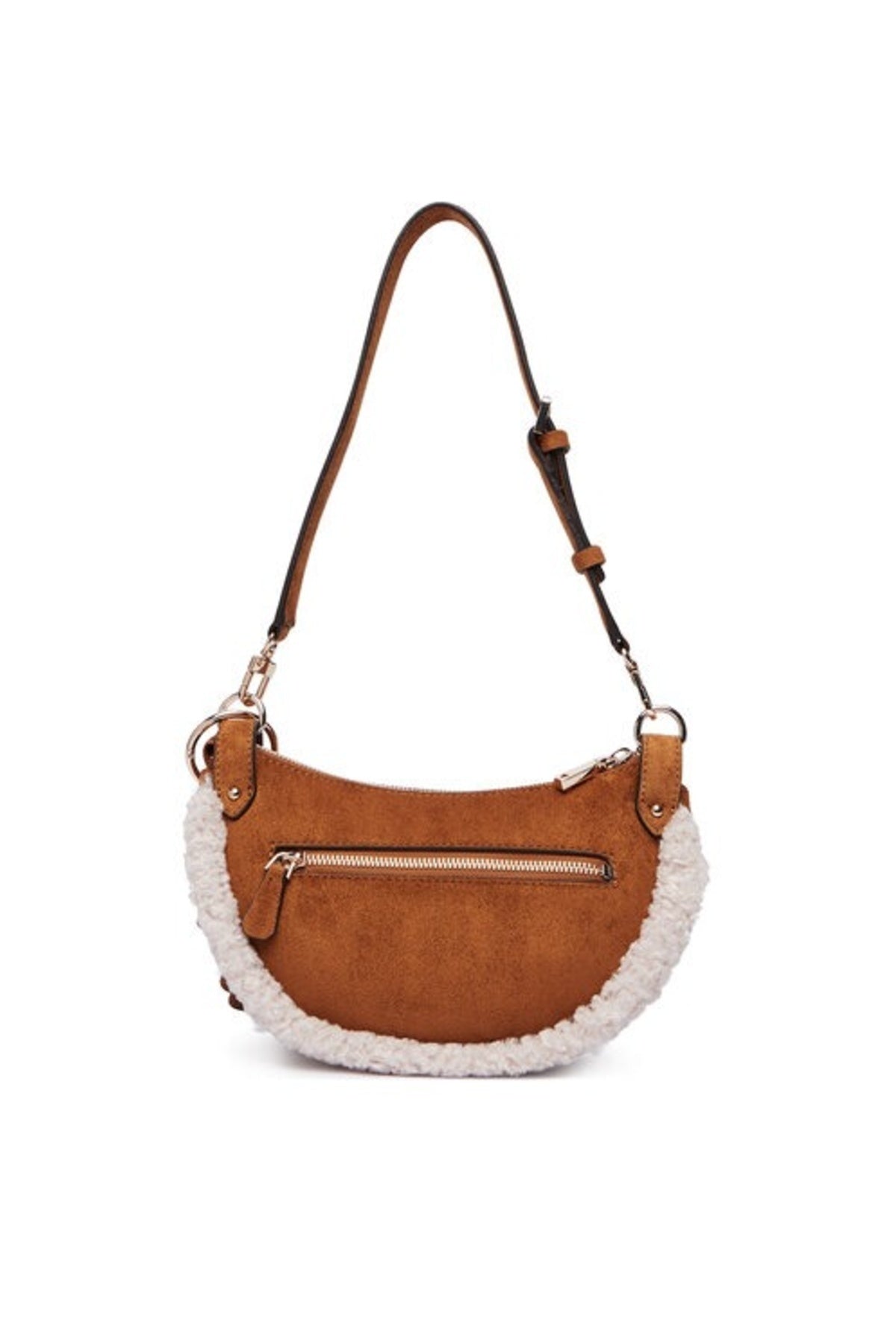 GUESS HWSW  KATIE CONVERTIBLE BAG en color MARRON  (2)
