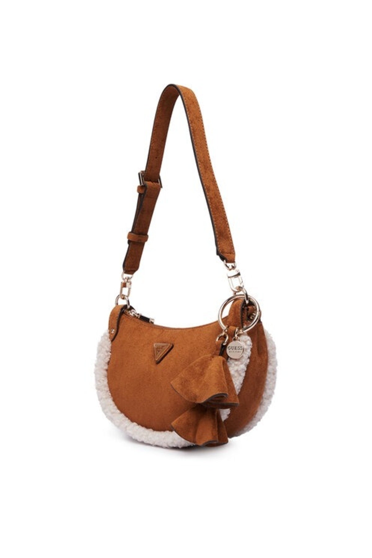 GUESS HWSW  KATIE CONVERTIBLE BAG en color MARRON  (3)