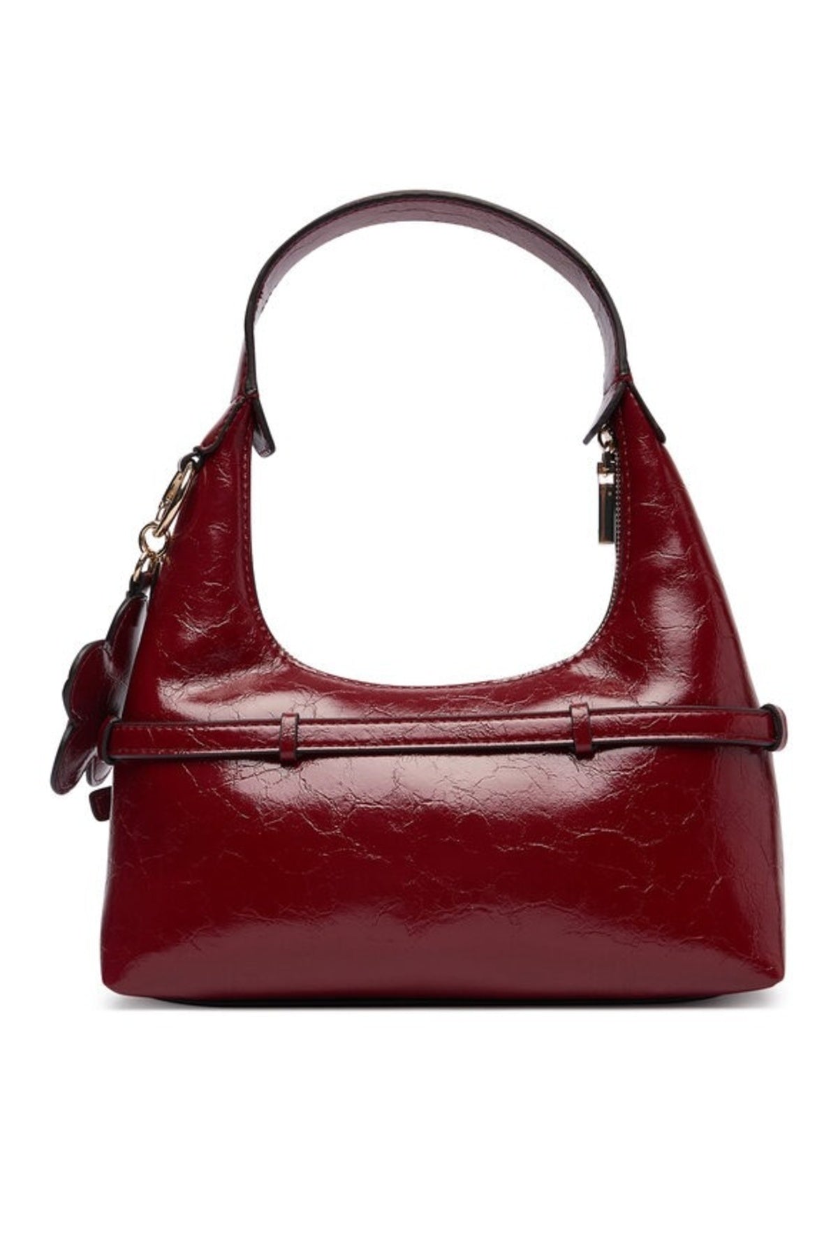 GUESS HWTG  TAYLOR MINI HOBO en color BURDEOS  (2)