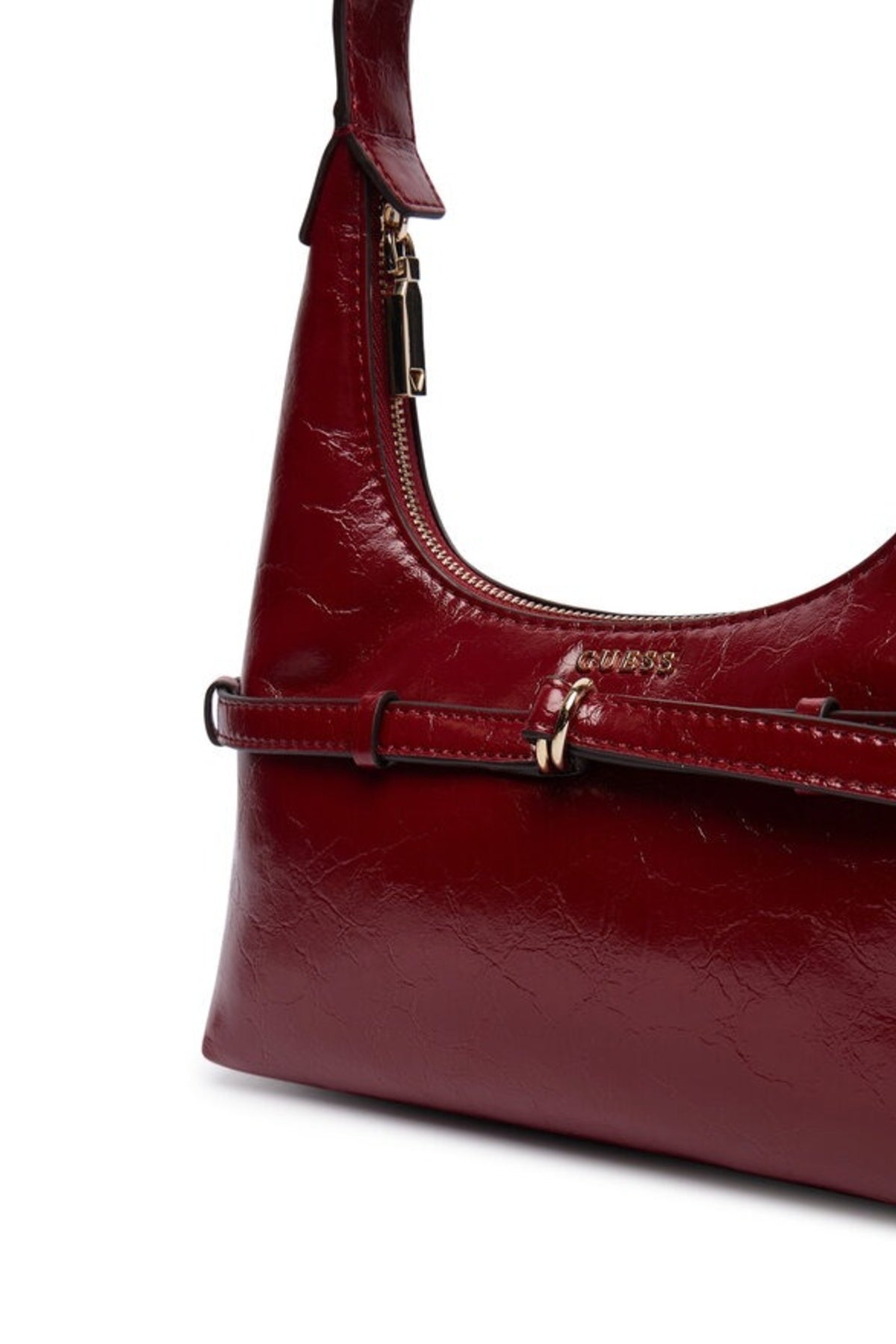 GUESS HWTG  TAYLOR MINI HOBO en color BURDEOS  (3)
