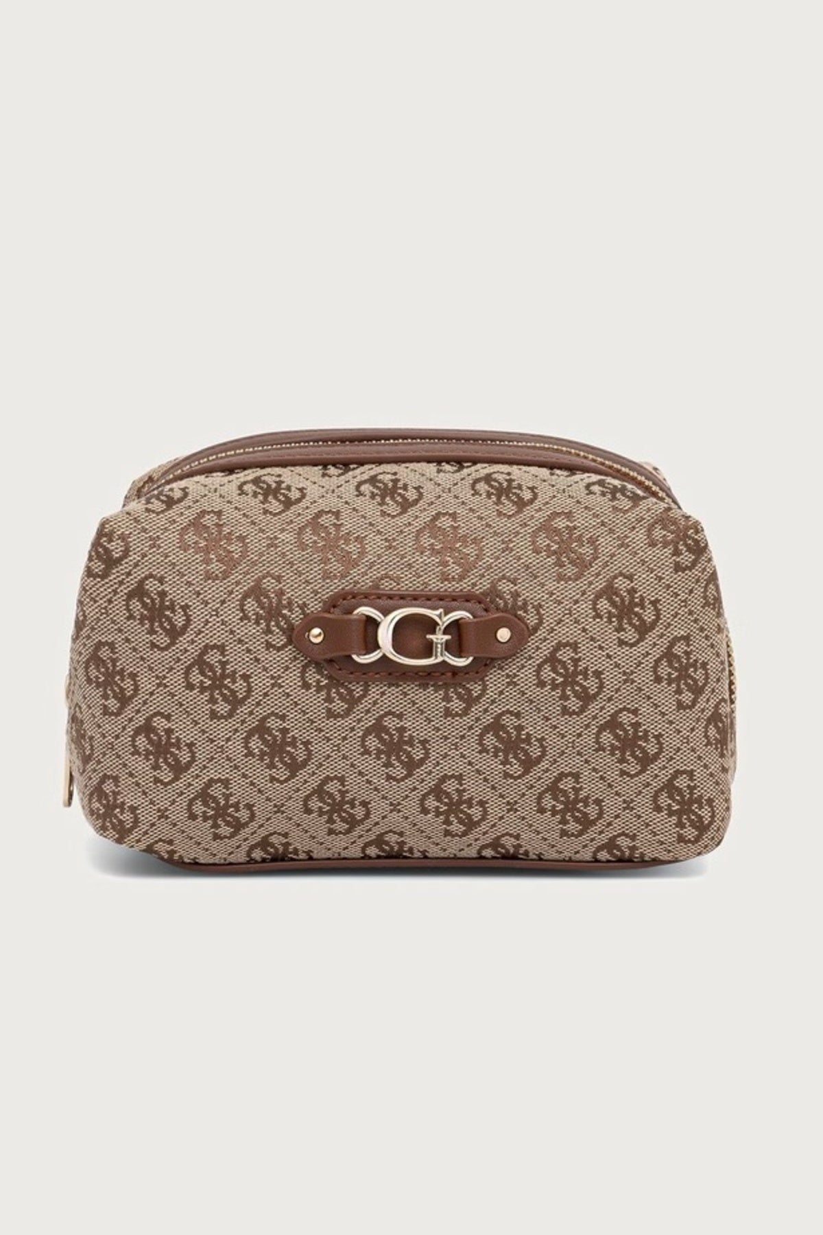 GUESS PW P SAMANTHA TOILETRY SMAL en color MARRON  (1)