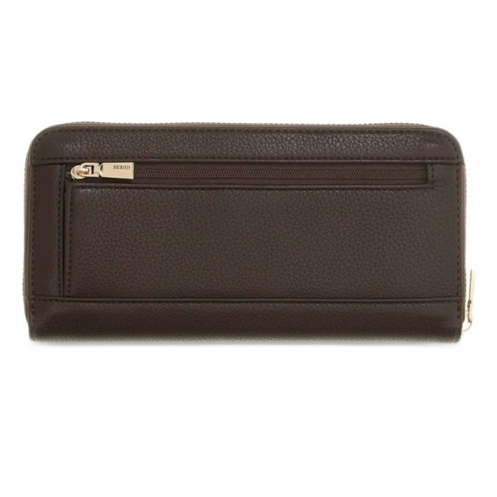 GUESS SWBG  MELODY SLG LARGE ZIP en color MARRON  (5)