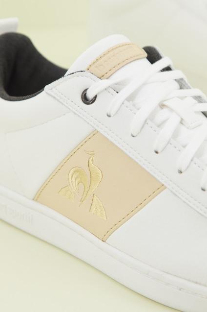 LE COQ SPORTIF L COURTCLASSIC en color BLANCO  (4)