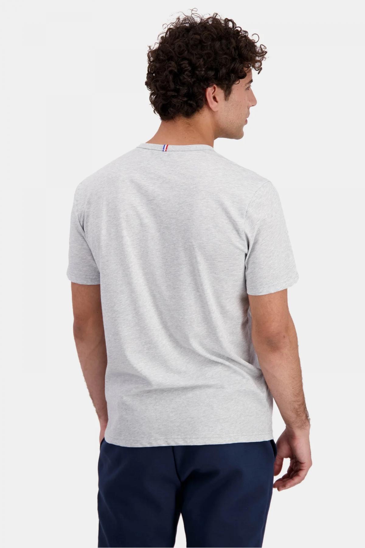 LE COQ SPORTIF  ESS TEE SS N en color GRIS  (3)
