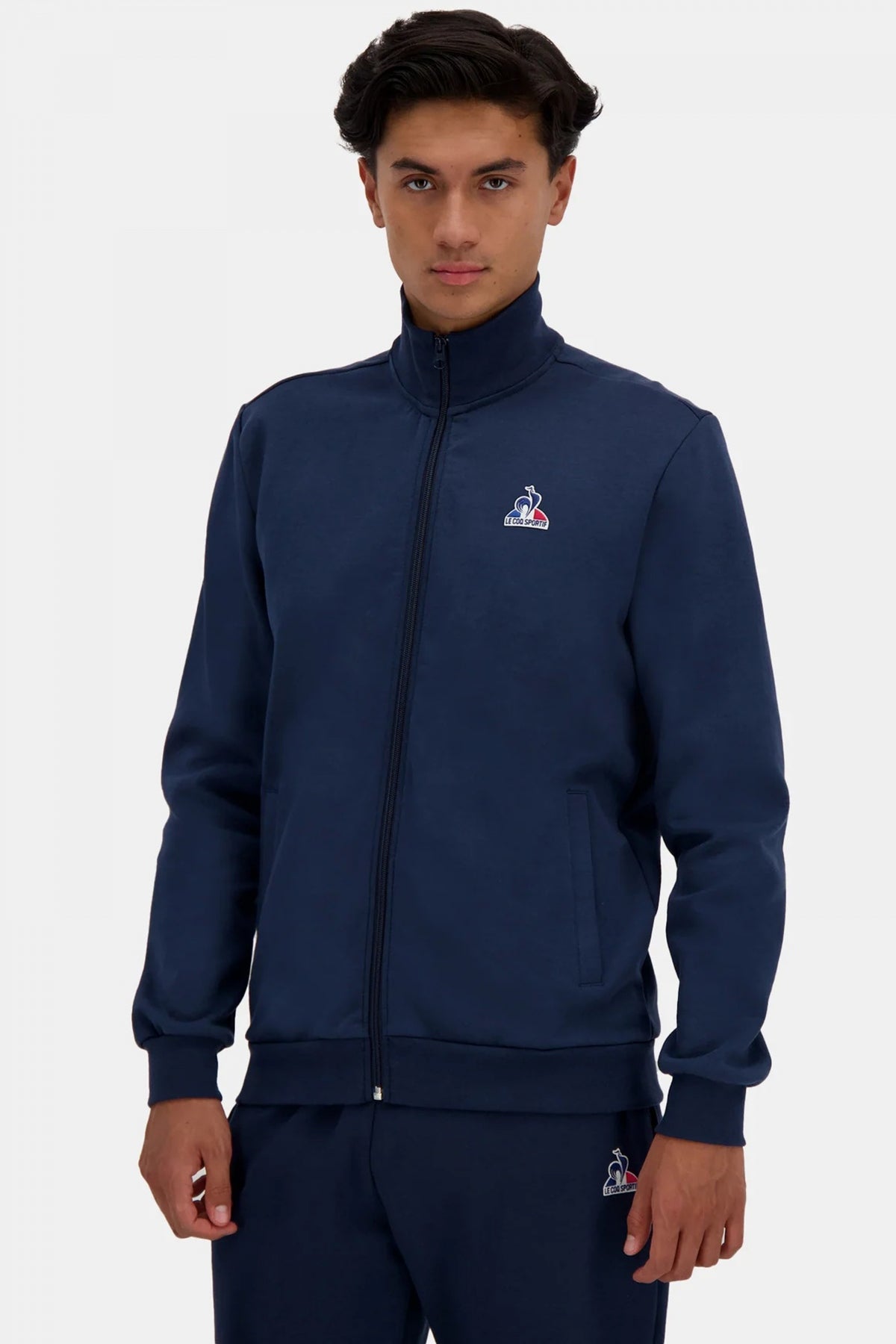 LE COQ SPORTIF ESS FZ SWEAT Nº en color AZUL  (1)