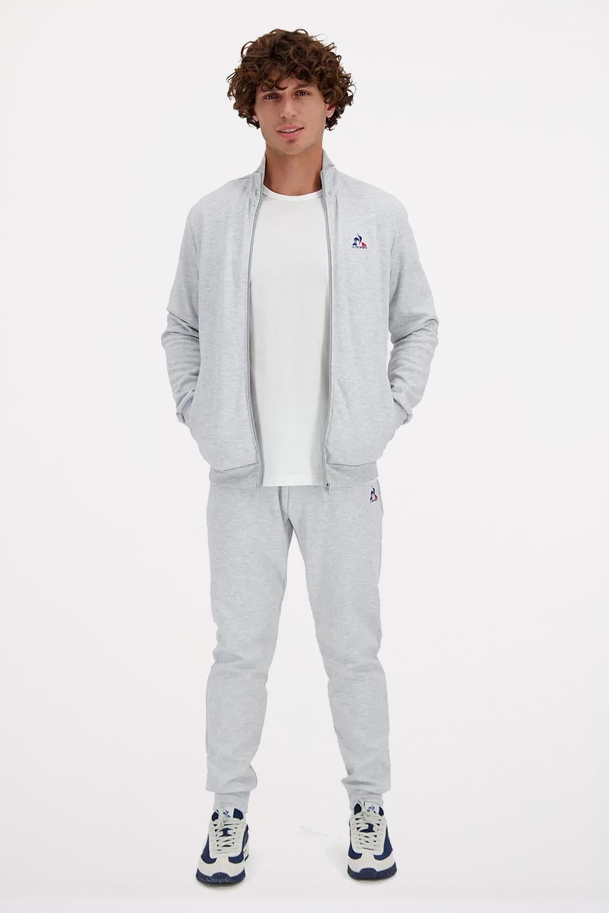 LE COQ SPORTIF ESS FZ SWEAT en color GRIS  (3)