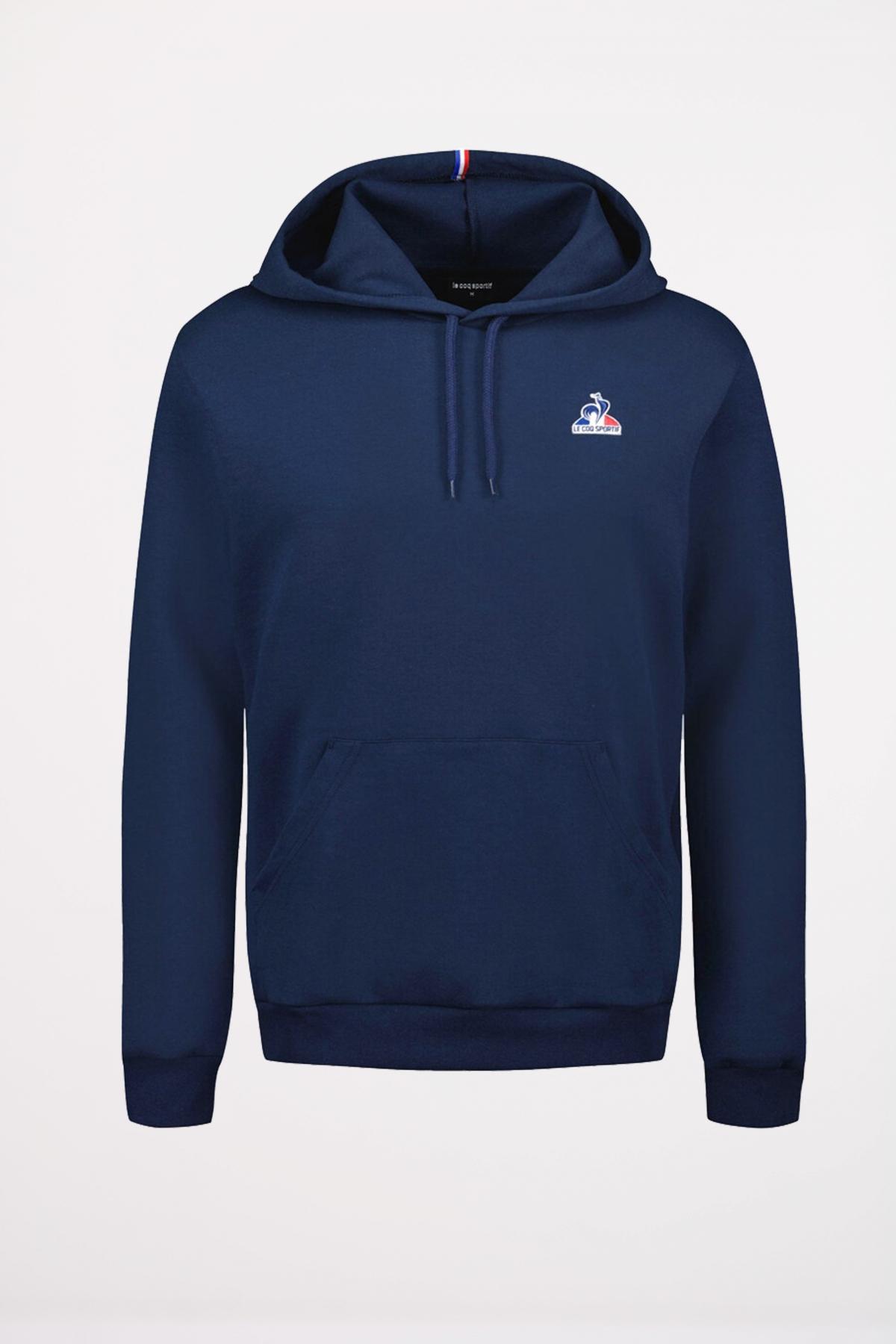 LE COQ SPORTIF ESS HOODY Nº en color AZUL  (2)